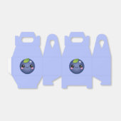 Kawaii Blueberry Favor Box Bedankdoosjes (Uitgevouwen)