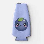 Kawaii Blueberry Flesjeskoeler (Voorkant)