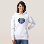 Kawaii Blueberry Hoodie (Voorkant volledig)