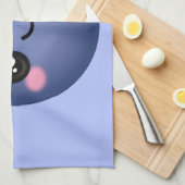 Kawaii Blueberry Kitchen Towel Theedoek (Quarter Fold)