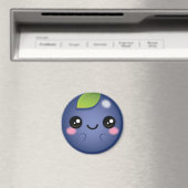 Kawaii Blueberry Magneet (Insitu (Vaatwasser))