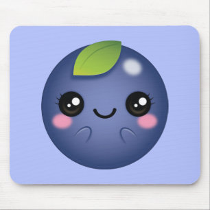 Kawaii Blueberry Muismat