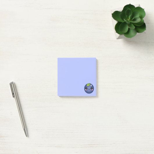 Kawaii Blueberry Post-it Notes (Kantoor)