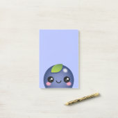 Kawaii Blueberry Post-it Notes (Op bureau)