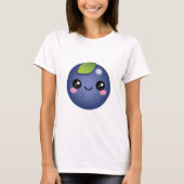 Kawaii Blueberry T-shirt (Voorkant)