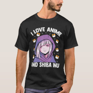 Kawaii Blushing otaku Girl - Ik hou van anime en s T-shirt