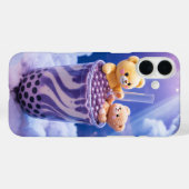 Kawaii Boba Bears in the Clouds Phone Case (Achterkant (horizontaal))