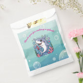 Kawaii Boba Shark "Ocean Vibes" onder het Zee Bedankzakje (Gezegeld)