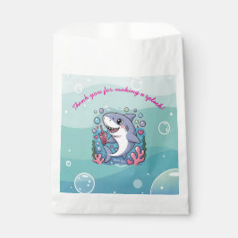 Kawaii Boba Shark "Ocean Vibes" onder het Zee Bedankzakje