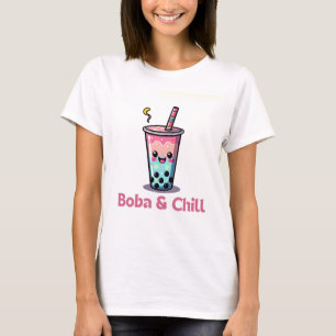 Kawaii Boba T-shirt – Behoorlijk Sweet Bubble Tea 