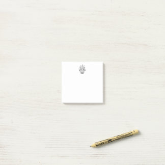Kawaii boba-theekleurplaat post-it® notes