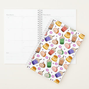Kawaii Boba Theepatroon Planner