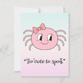 Kawaii boek, leuke spookachtige Halloween Briefkaart