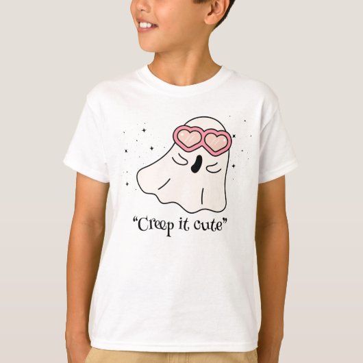 Kawaii boek, leuke spookachtige Halloween T-shirt (Voorkant)