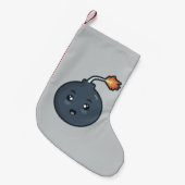Kawaii Bomb Kleine Kerstsok (Voorkant (Hangend))