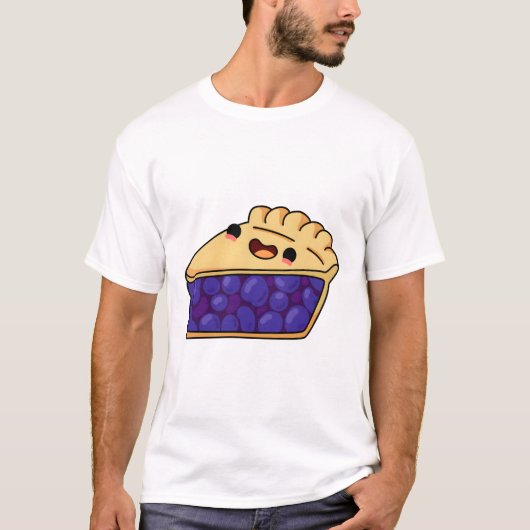 Kawaii Bosberrytaart T-shirt (Voorkant)