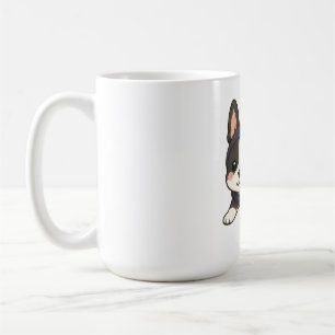 Kawaii Boston Terrier Ninja Japanse Hond Koffiemok