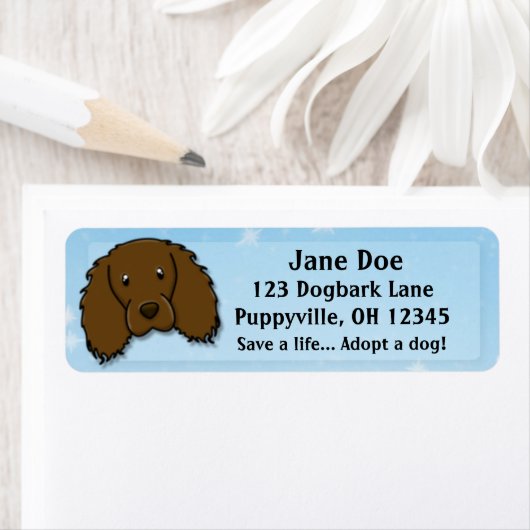 Kawaii Boykin Spaniel Etiket (Insitu)