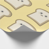 Kawaii Bread Cadeaupapier (Hoek)