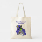 Kawaii Bride van Frankenstein Halloween met Snoep Tote Bag (Achterkant)
