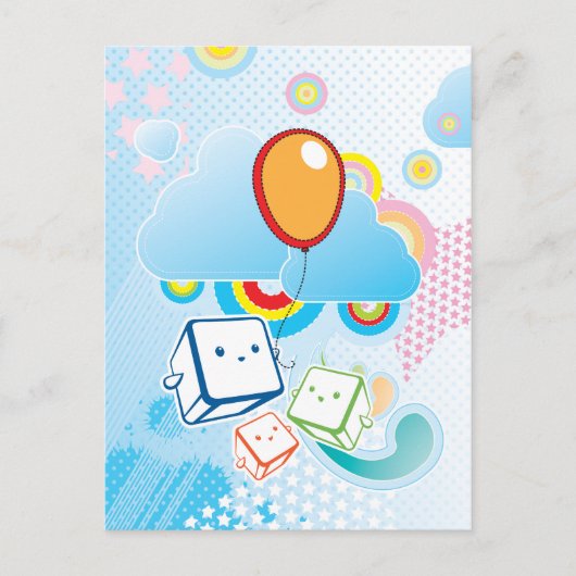 Kawaii Briefkaart (Voorkant)