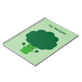 Kawaii Broccoli Notitieboek (Linkerzijde)