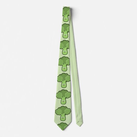 Kawaii Broccoli Stropdas (Voorkant)