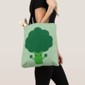 Kawaii Broccoli Tote Bag (Dichtbij)