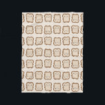 Kawaii Brood / Toast Fleece Deken<br><div class="desc">Een herhalingspatroon van kawaii brood of toast,  klaar voor ontbijt,  middagthee of een lunch sandwich.</div>