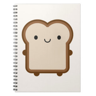 Kawaii Brood / Toast Notitieboek
