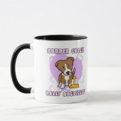 Kawaii Brown Border Collie Rally Obedience Mok (Links)