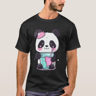 Kawaii Bubble Tea Panda Boba-Tea Japans T-shirt