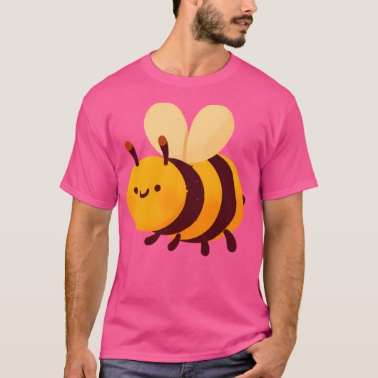 Kawaii Bumblebee T-shirt (Voorkant)