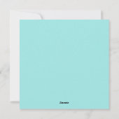 Kawaii Bunnies Holiday Kaart (Achterkant)