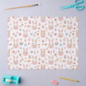 Kawaii Bunny Café Pasen Cute Chibi Konijnen Tissuepapier (Craft)