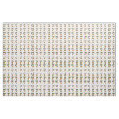 Kawaii Bunny Carrot Stof (Yard (91,4 cm))