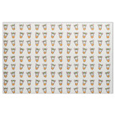 Kawaii Bunny Carrot Stof (Fat Quarter)