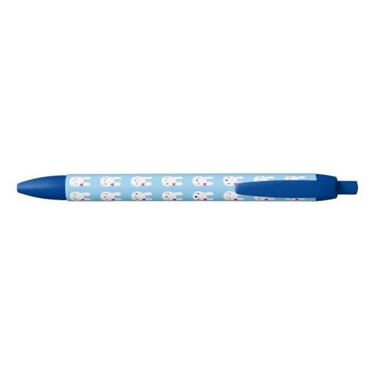Kawaii Bunny Emoties Zwarte Inkt Pen (Achterkant)