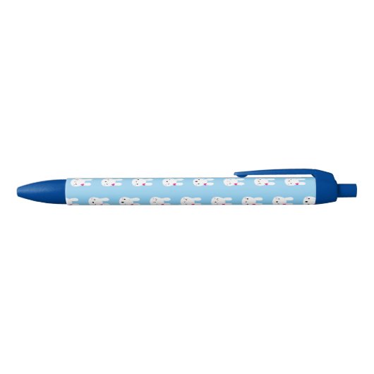 Kawaii Bunny Emoties Zwarte Inkt Pen (Bovenkant)