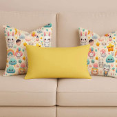 Kawaii Bunny Pastel Speelse Kinderkamer Kussensteu Kussen