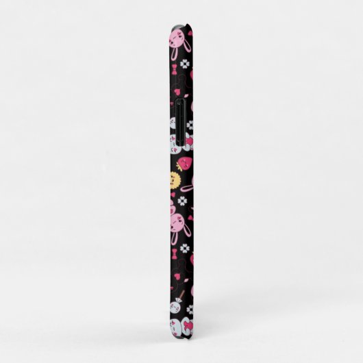 Kawaii Bunny Pattern Case-Mate iPhone Case (Achterkant/rechts)
