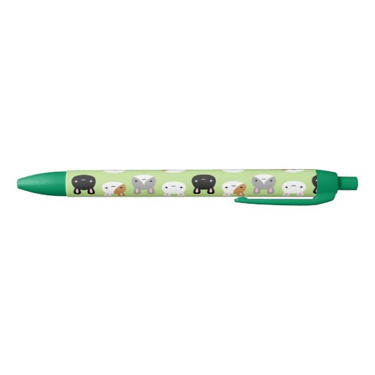 Kawaii Bunny Rabbits Zwarte Inkt Pen (Bodem)