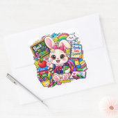 Kawaii Bunny Ready Set Learn Stickers (Envelop)