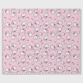 Kawaii Bunny Wrapping Paper Cadeaupapier (Vlak)