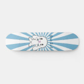 Kawaii Bunny's Hug Custom Persoonlijk Skateboard (Horizontaal)