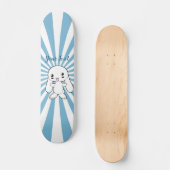 Kawaii Bunny's Hug Custom Persoonlijk Skateboard (Voorkant)