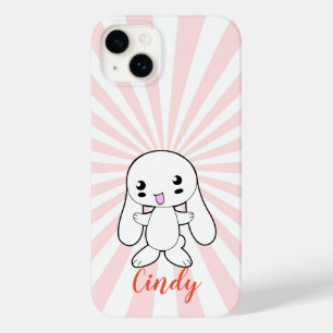 Kawaii Bunny's knuffel Custom (roze) Case-Mate iPhone 14 Plus Hoesje
