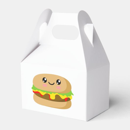 Kawaii Burger Bedankdoosjes (Achterkant)