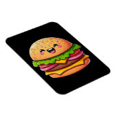 Kawaii Burger Delight Magneet (Rechterzijde)