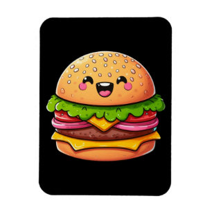 Kawaii Burger Delight Magneet